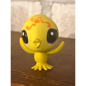 Littlest Pet Shop LPS Hasbro Yellow Birdie #3553 Party Stylin' Pets